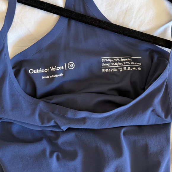 Outdoor Voices Dark Blue Tennis Dress - Picture 3 of 3